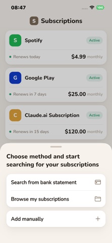 Subtracker AI Screenshot 2 of 5