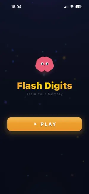 Flash Digits: Memory Challenge screenshot 1
