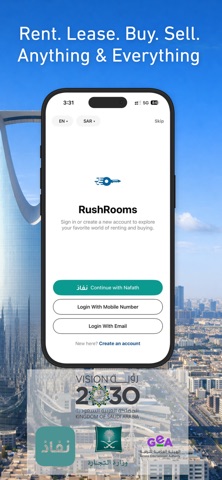 RushRooms-Rent,Lease,Sell,Buy iPhone screenshot