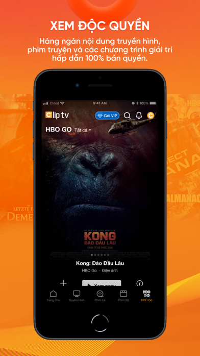 Clip TV – Truyền hình internet Screenshot