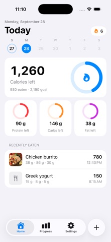 Plate: Photo Calorie Counter screenshot 1
