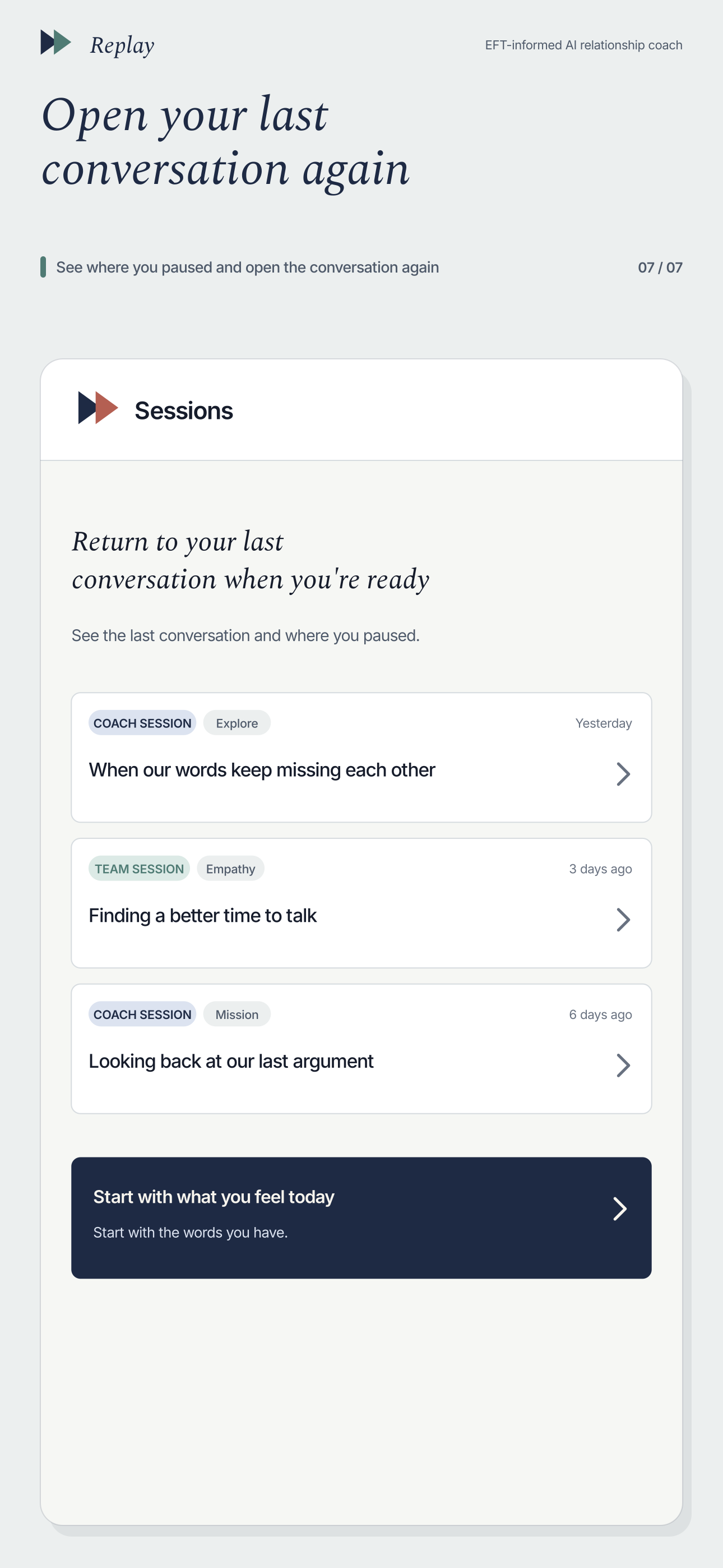 Replay: Couples Coach & Games screenshot 7