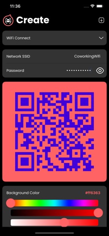 QR Peach: Styled QR Creator screenshot