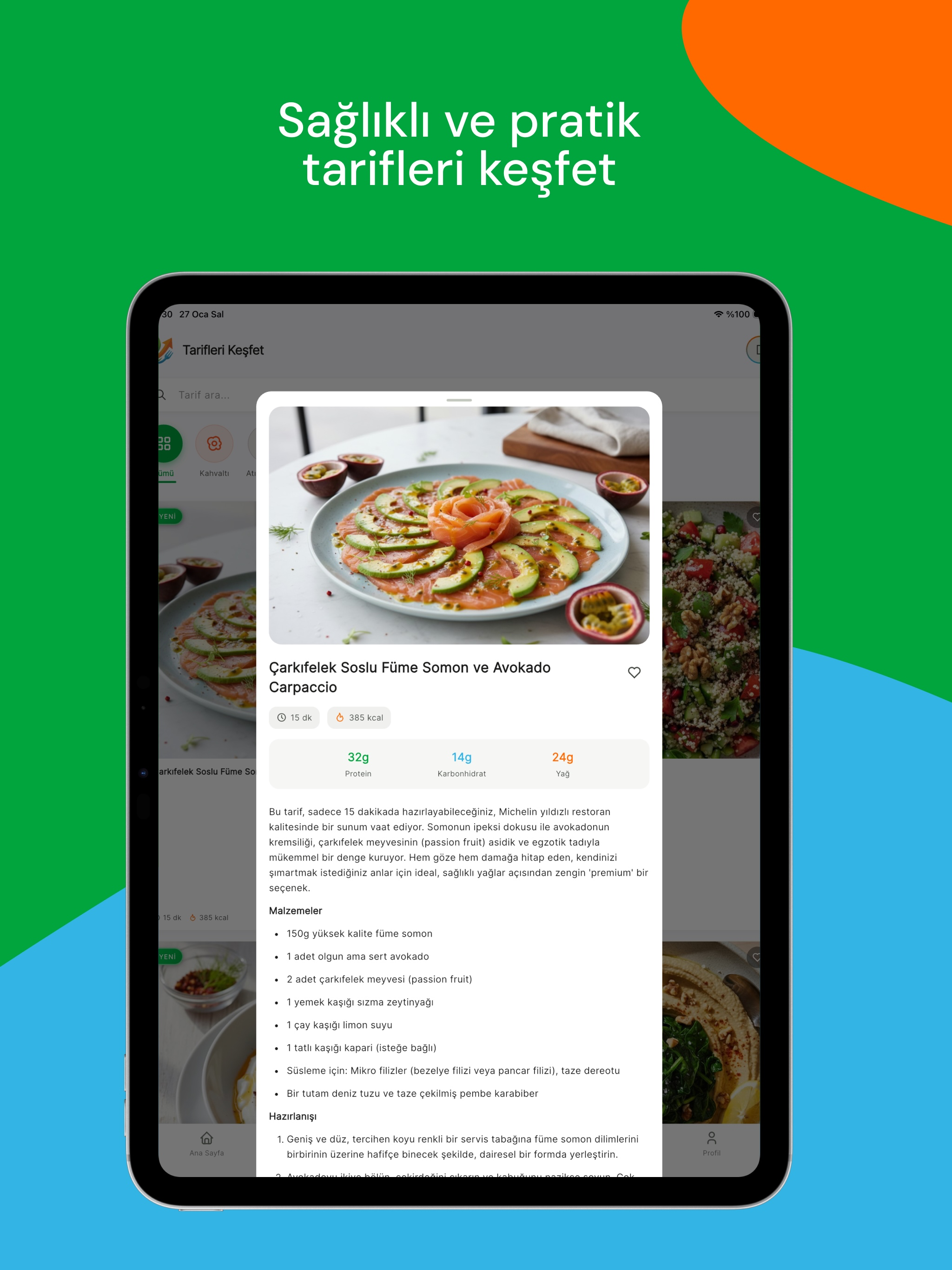 Fitupp: Diyet ve Tarifler