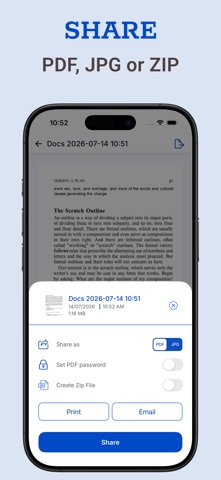 ScanEase : AI PDF Scanner Screenshot 6 of 6