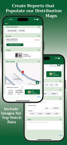EDDMapS iPhone screenshot