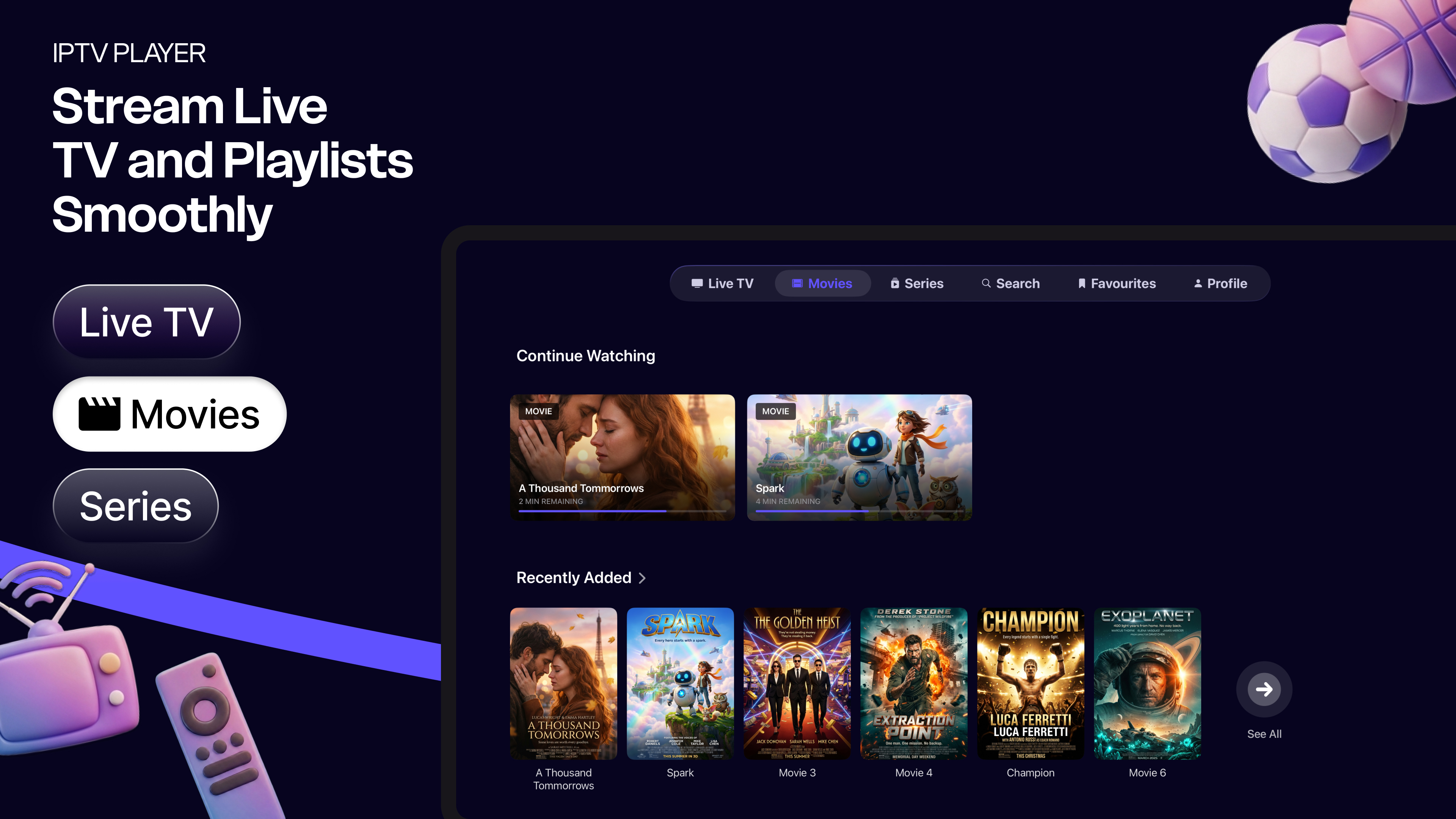 IPTVio: IPTV Smart Player screenshot 15