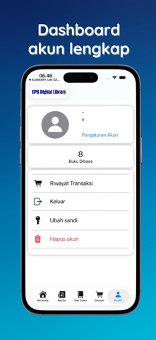 UPB Digital Library iPhone screenshot 6
