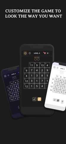 Numbers Puzzle - Number Sums iPhone screenshot
