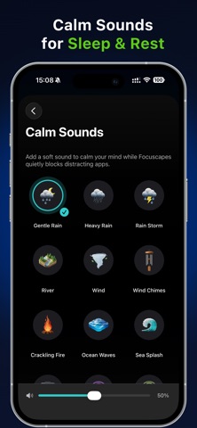 Focuscapes: Deep Sleep & Focus Screenshot 3 of 7