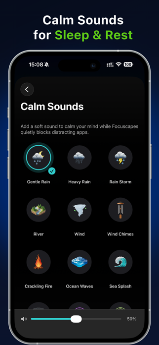 Focuscapes: Deep Sleep & Focus Screenshot 3 of 7