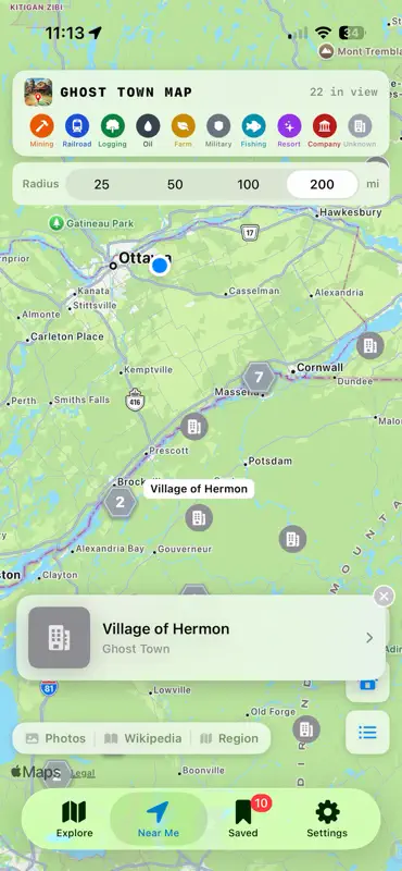 GhostTownMap screenshot 6 of 10