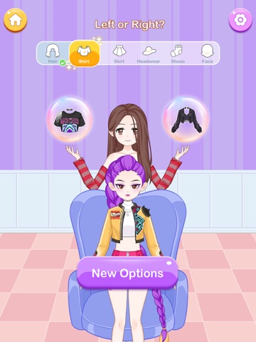 Which Dress? Left or Right iPad screenshot