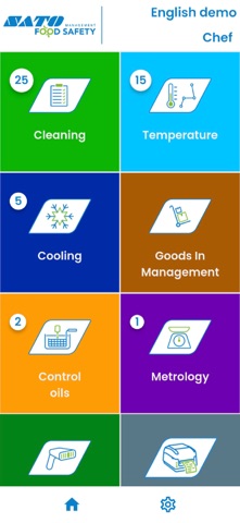 SATO Food Safety Management iPhone screenshot