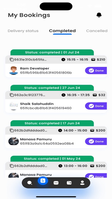 Screenshot 3 of 1Hour Developer App