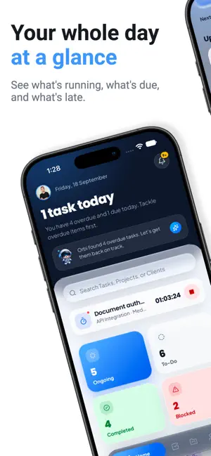 Orbit - Task Management screenshot 1