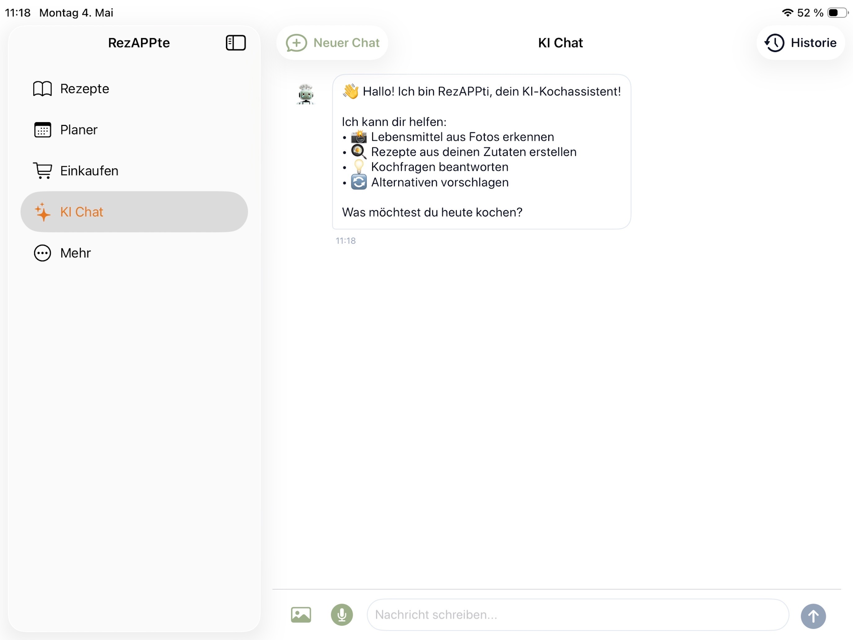 RezAPPte – Recipes & Planning