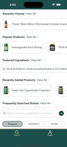 The Supplement App Screenshot 2 of 6