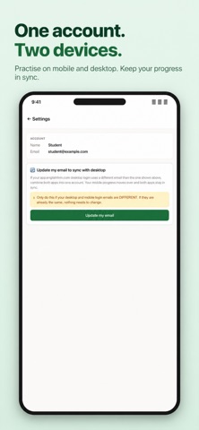 ENGLISHFIRM PTE ASSISTANT screenshot