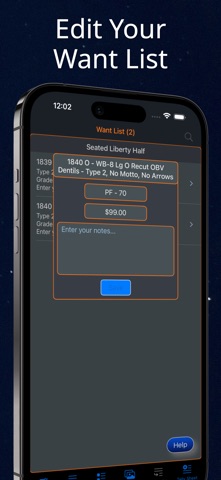 Seated Liberty Half Dollar iPhone screenshot