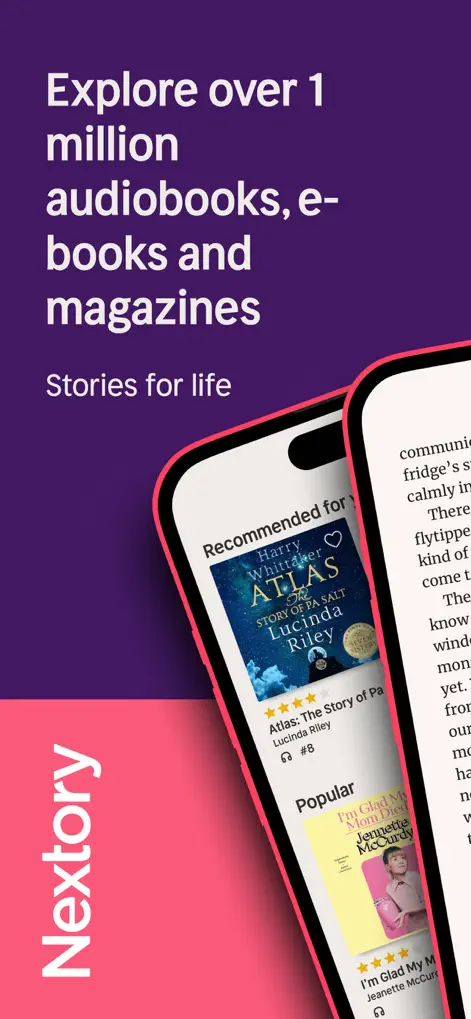 Nextory: Audiobooks & E-books - Books App | MWM