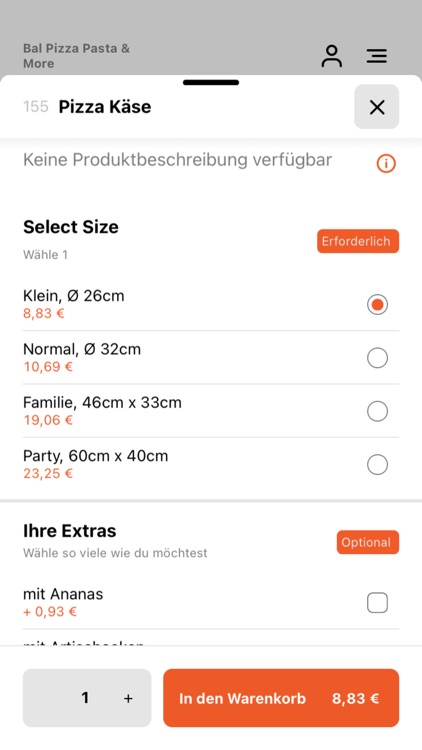 Bal Pizza Pasta & More screenshot-3