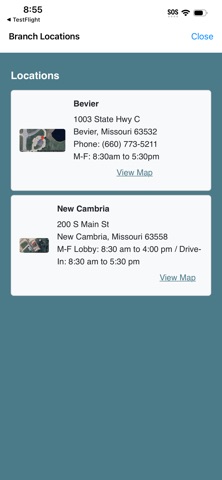Bank of New Cambria screenshot