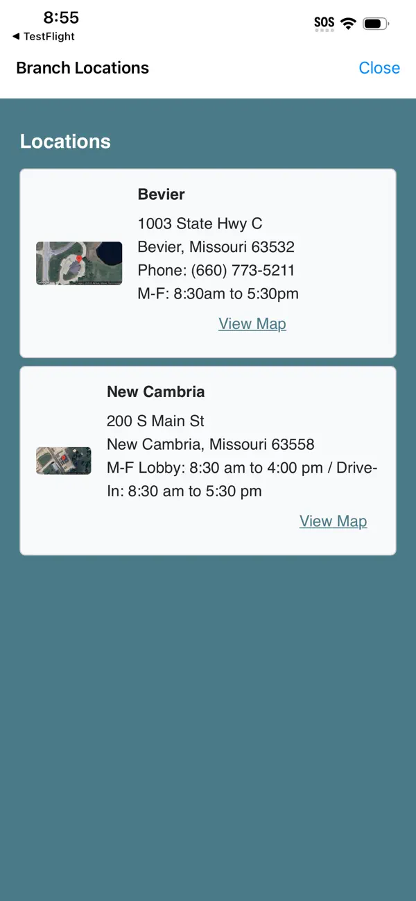 Screenshot #1 pour Bank of New Cambria