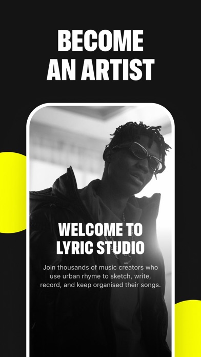 Lyric Studio - Rap Rhyme Maker Screenshot