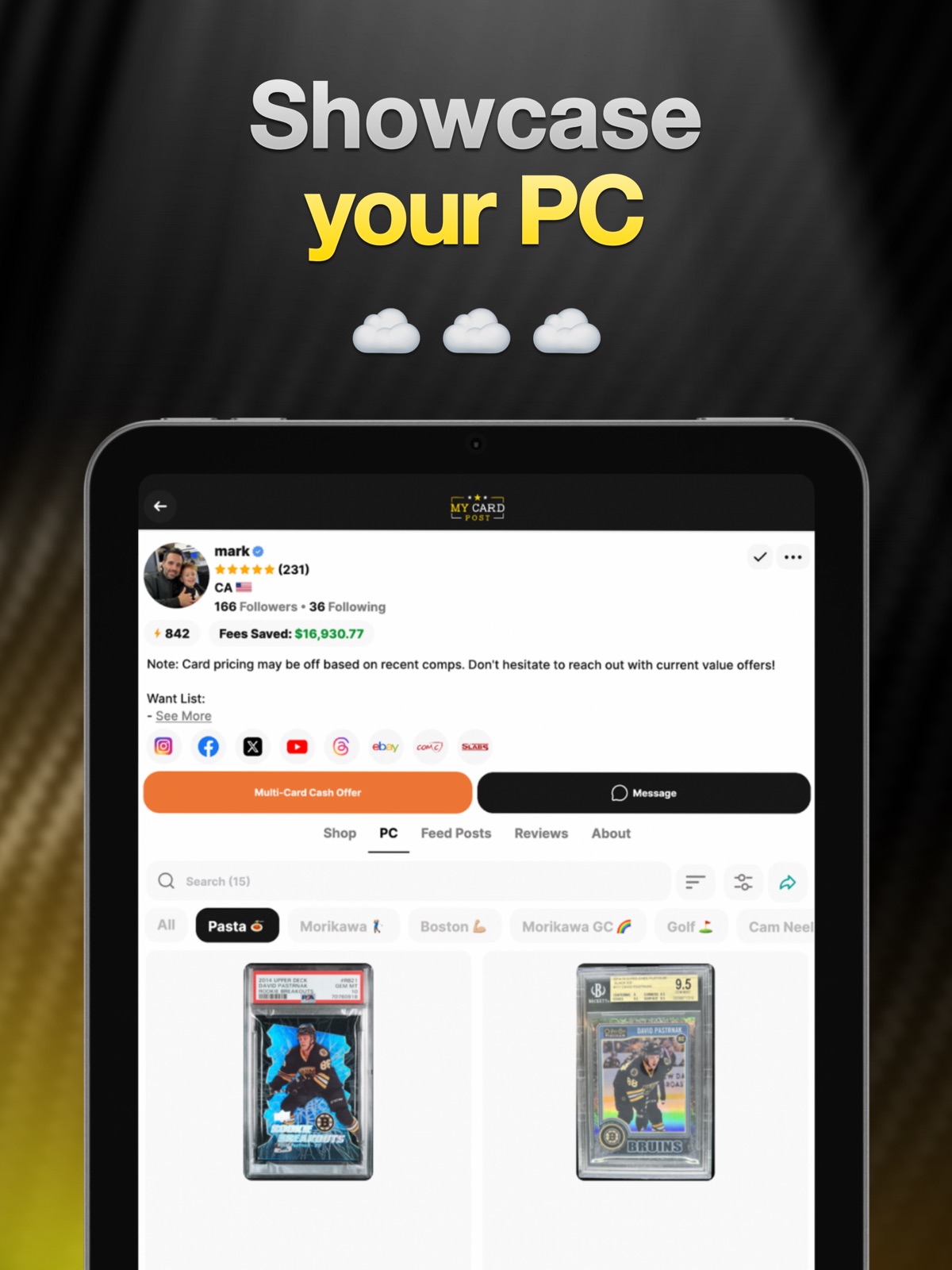 My Card Post ipad screenshot 3