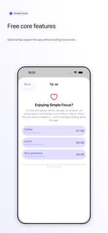 Simple Toolkit Focus screenshot