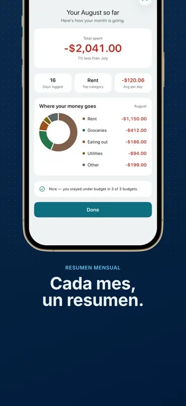 Organizador de Gastos Bolsillo screenshot 8 of 9
