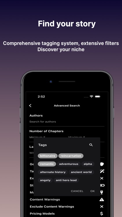 Lumo Stories: Fiction & Novels screenshot-4