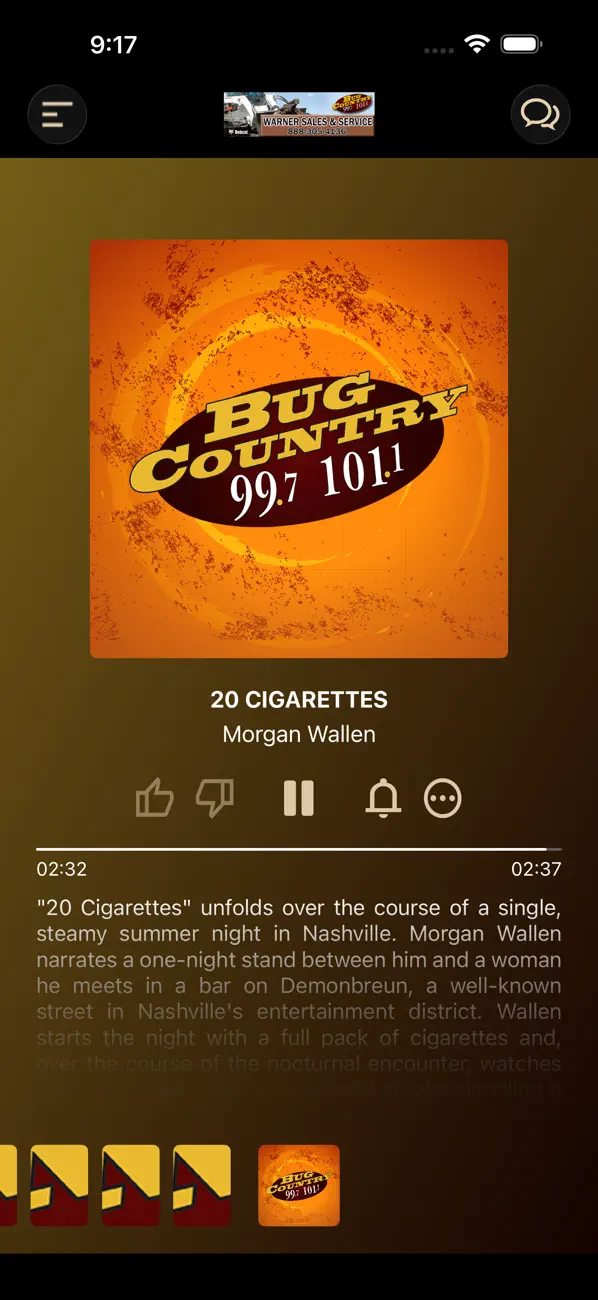 Screenshot #1 pour Bug Country 99.7 & 101.1