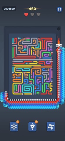 Worm Smash - Arrow Escape Maze iPhone screenshot