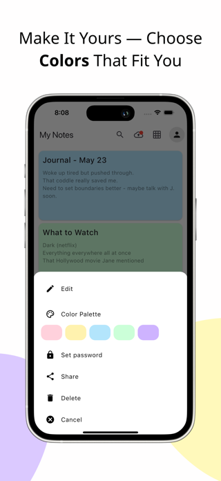 Shared Notes: Couples & AI Screenshot 2 of 5