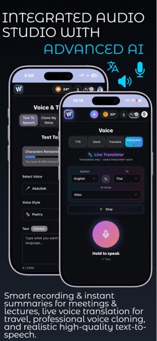 Wakti AI iPhone screenshot