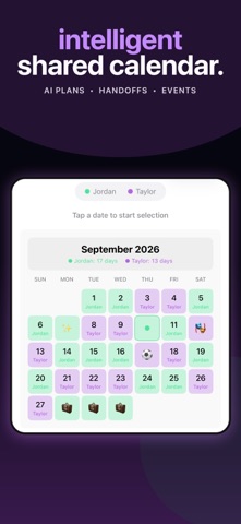 Duet Co-parent Calendar Screenshot 1 of 10