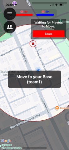 GeoLasertag screenshot