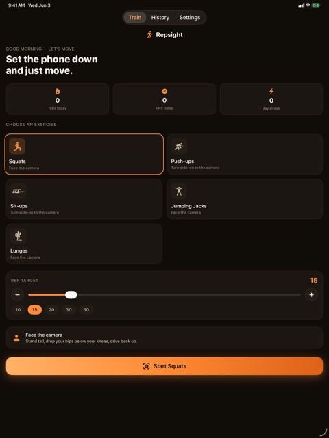 Repsight screenshot 2