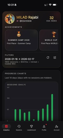 ESA DATA HUB screenshot