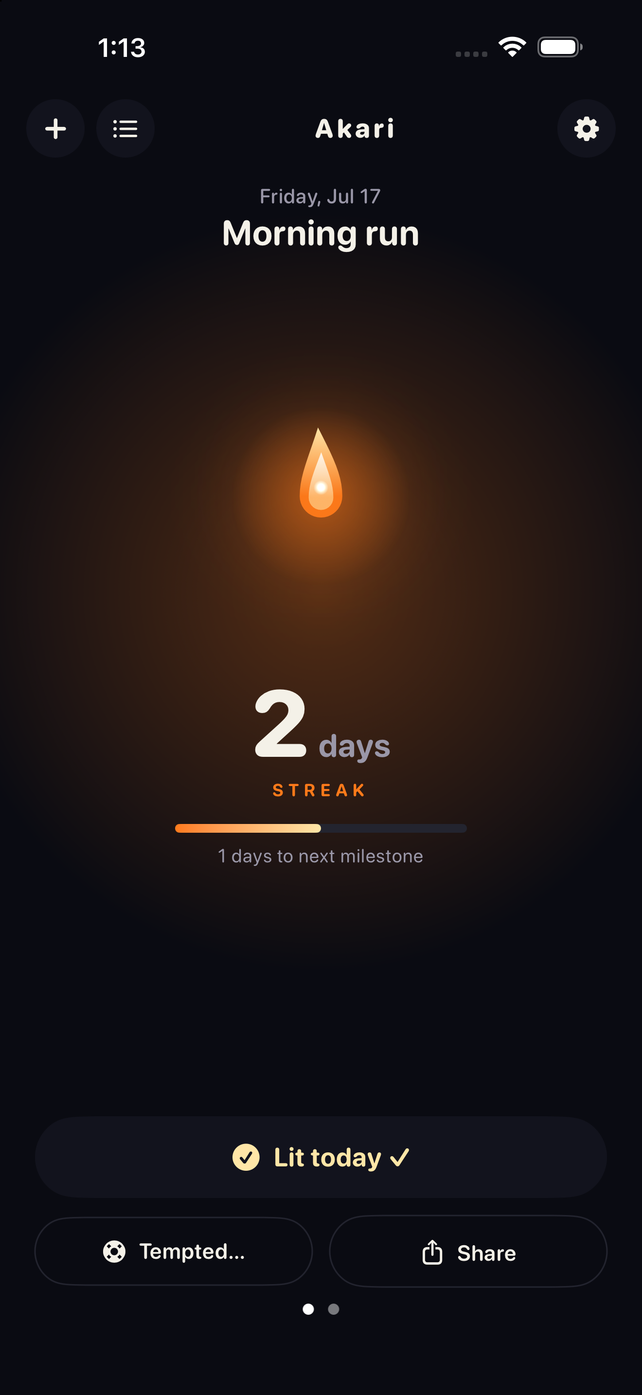 Akari — Habit Flame screenshot 3