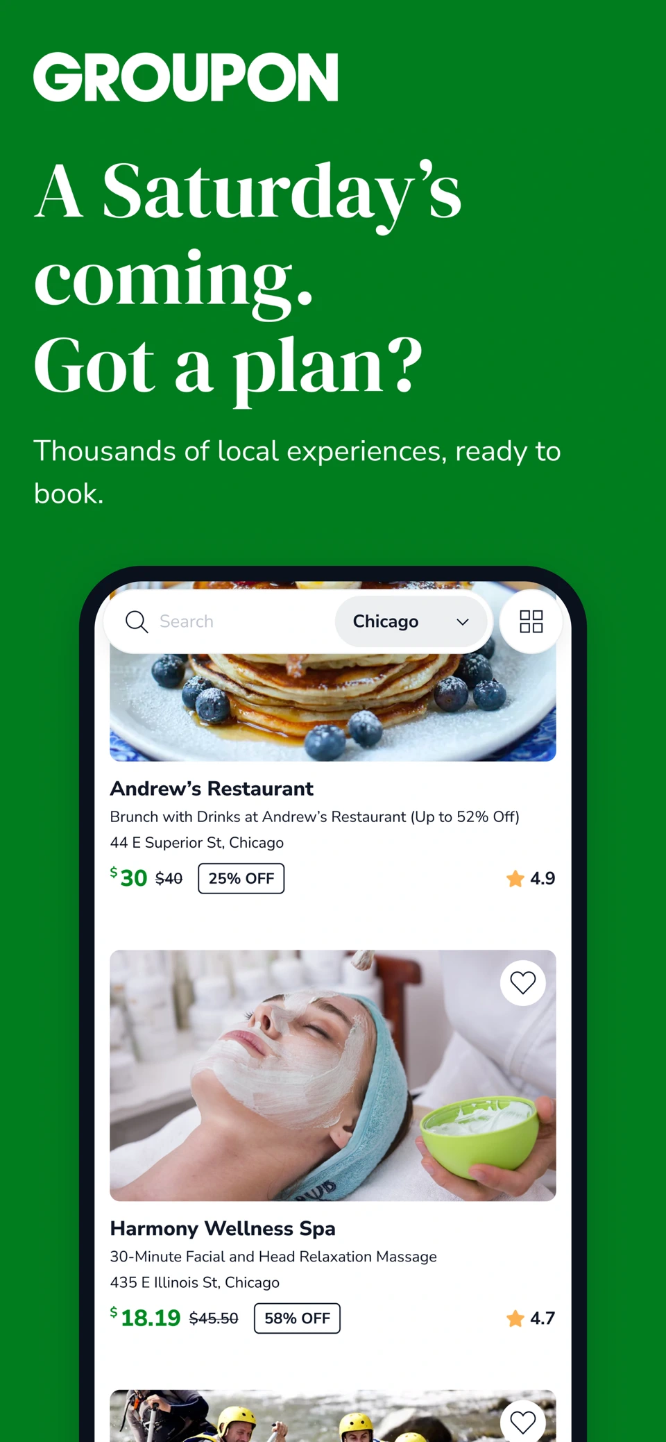 Groupon - Local Deals Near Me screenshot