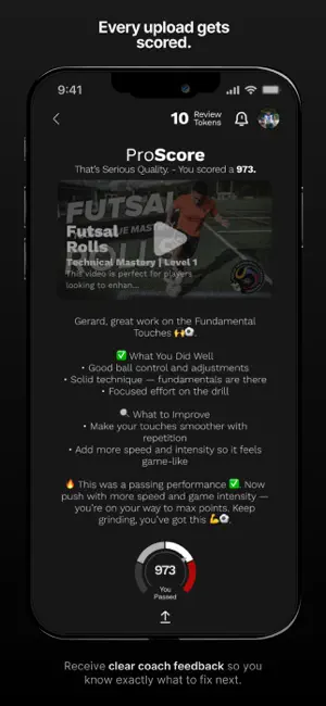 Fidbak: Soccer Training screenshot 3