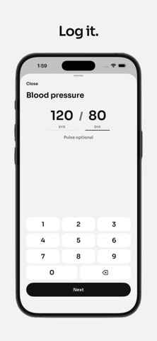 Adagio - BP Tracker Screenshot 1 of 4