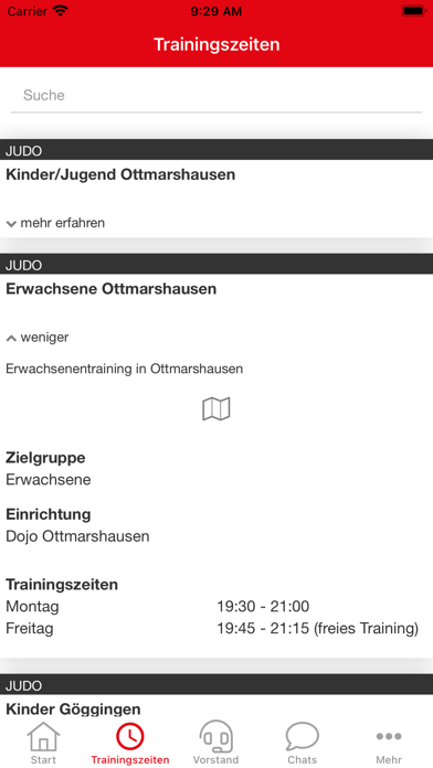 Judo-Club Augsburg e.V. Screenshot