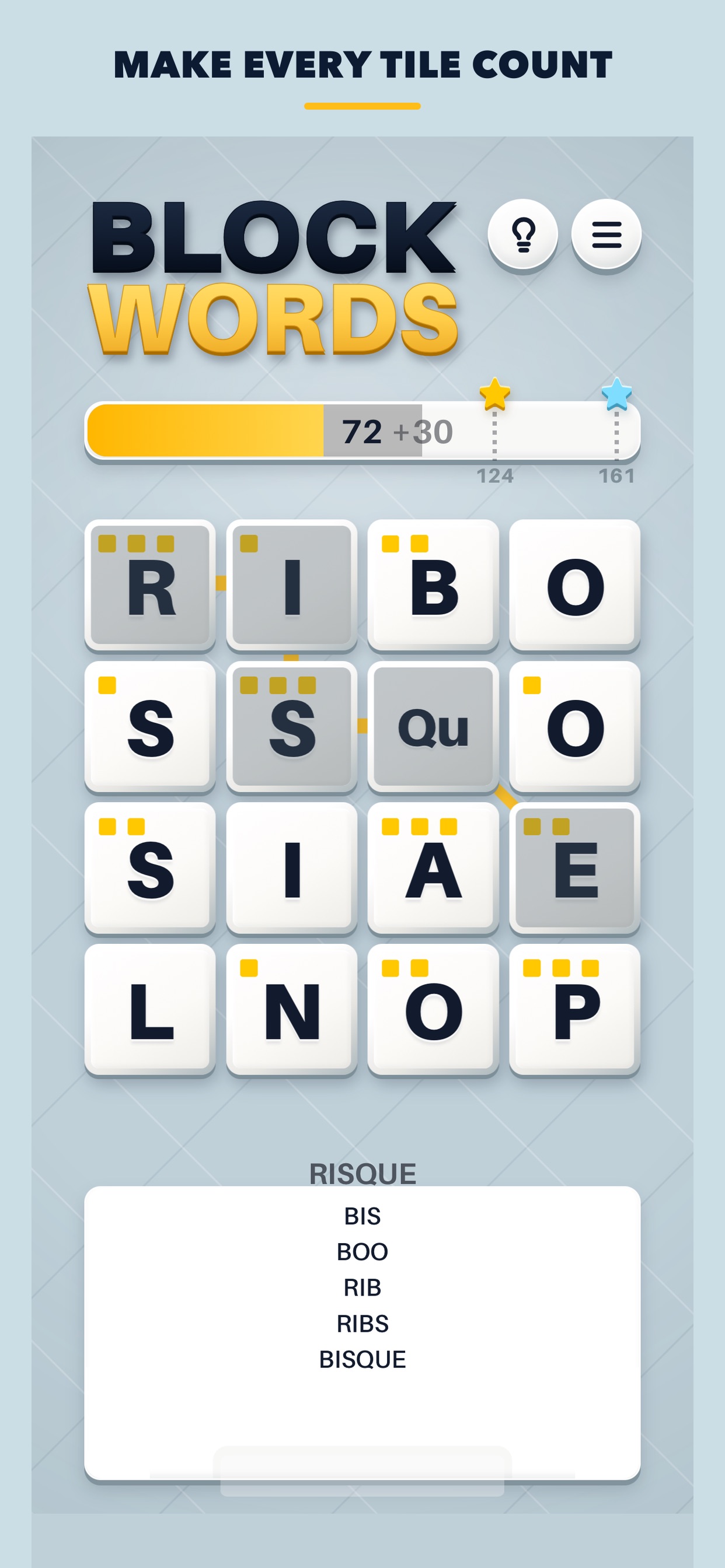 Screenshot 1 of Block Words