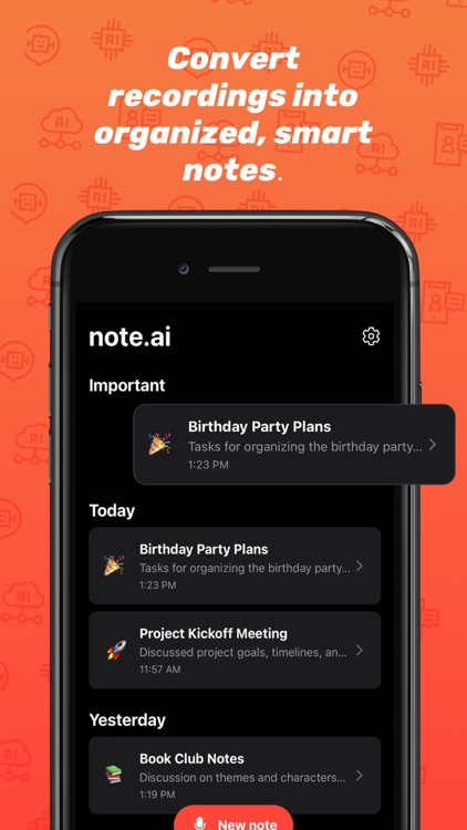 note.ai – Smart AI Note Taker