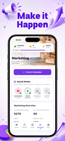 E-commerce Life Simulator Screenshot 3 of 4