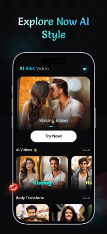 AI Kiss Video Maker : AI Hug screenshot